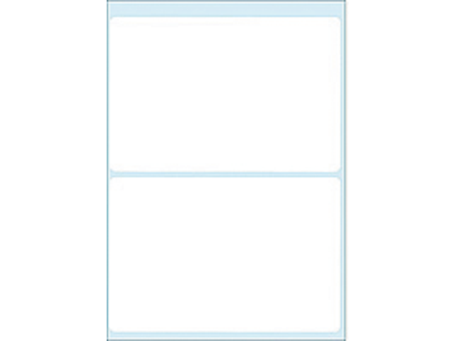 3758 - HERMA Universal Etiket Schrijfpapier no:3758 55x82mm 14st Wit 1 Pak