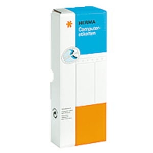 HERMA Computeretiket Kettingpapier Pinfeed 101.6x48.4mm Wit 2.000st 1 Pak