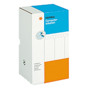 HERMA Computeretiket Kettingpapier Pinfeed 147x99mm Wit 3.000st 1 Pak