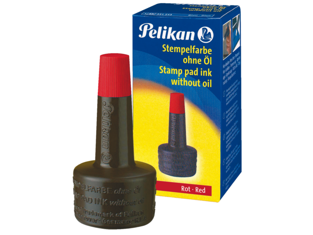 351221 - Pelikan Stempelinkt Rood