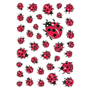 5439 - HERMA Speciaal Etiket Lieveheersbeestje no:5439 Rood 1 Pak