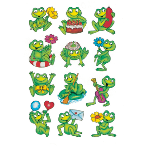 5601 - HERMA Speciaal Etiket Kikker no:5601 Groen 1 Pak