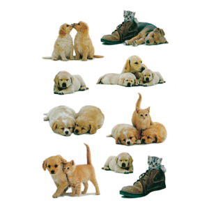 5606 - HERMA Speciaal Etiket Honden no:5606 Diverse Kleuren 1 Pak