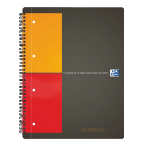 100104329 - OXFORD Spiraalblok Oxford International A5 80g/m² 1st