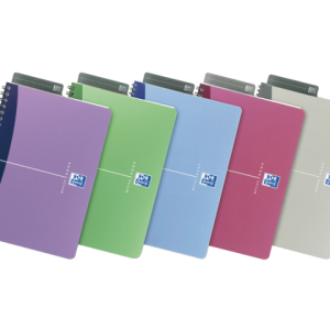 100104341 - OXFORD Spiraalblok Oxford Office A5 90g/m² Diverse Kleuren 1st
