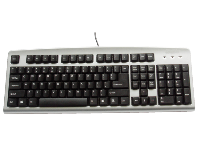 Quantore Keyboard Zwart/Zilver 1st