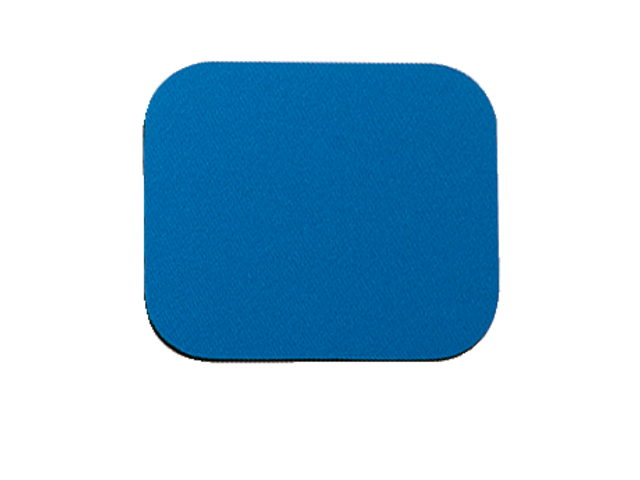 58021 - FELLOWES Muismat Standaard 203x241x6mm Polyester Blauw