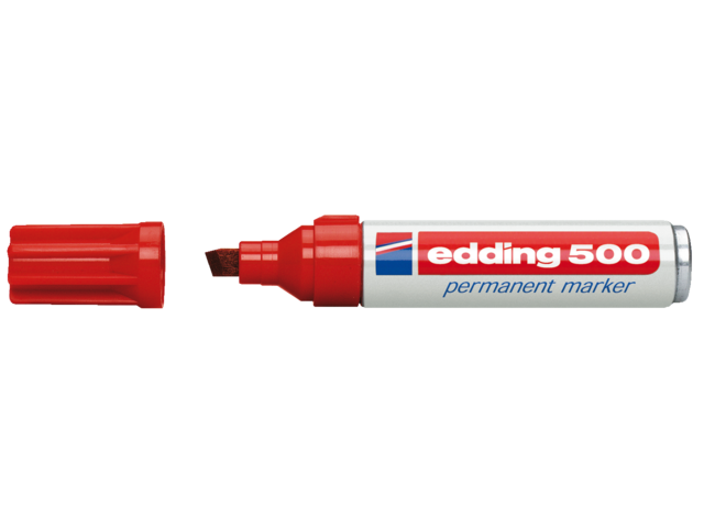 EDDING Marker Permanent 500 2-7mm Rood 1st