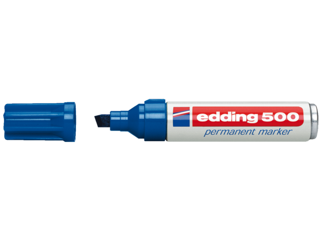 EDDING Marker Permanent 500 2-7mm Blauw 1st