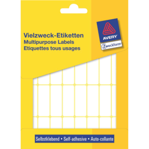 3323 - Avery Etiket Permanent no:3323 38x14mm 900st Wit 1 Pak