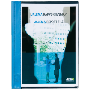 1021402 - JALEMA Rapportmap Strip 15mm Blauw A4