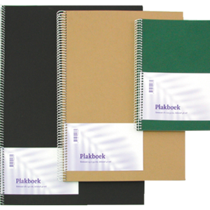 894077 - PAPERMATE Plakboek Neutraal 160x215mm 120g/m² Diverse Kleuren 1st