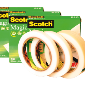 8102566 - 3M Plakband Scotch Magic 810 25mmx66m 1st