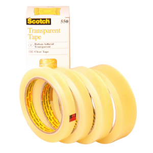 3M Plakband Scotch 550 15mmx66m Transparant 1st