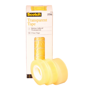 5501933 - 3M Plakband Scotch 550 19mmx33m Transparant 1st