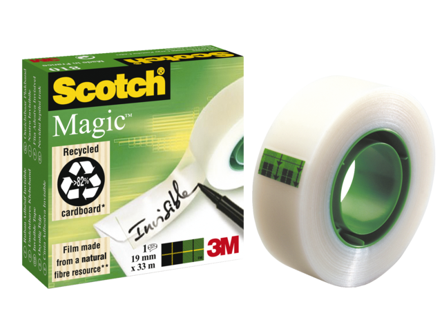 8101933 - 3M Plakband Scotch Magic 810 19mmx33m 1st