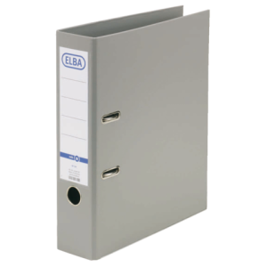 100202165 - ELBA Ordner 2-Rings Smart 80mm Grijs A4