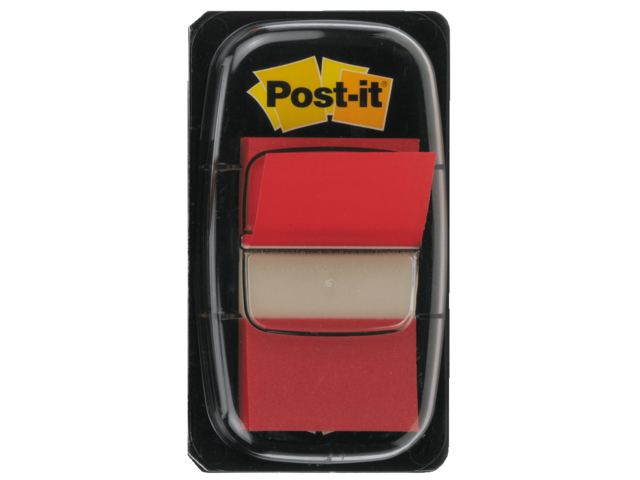 680RED - 3M Post-It Index-Tabs 25mm Rood 6801 1st