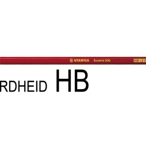 306/HB - Schaffenburg Grafietpotlood Swano HB 1st