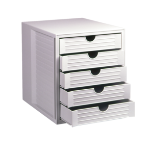 HA-1450-FO-11 - HAN Ladenblok 1450-FO-11 Grijs 5-Laden