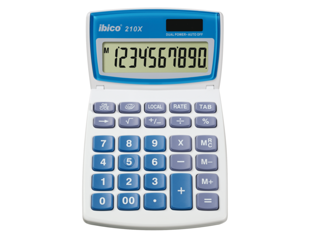 IBICO Bureau Calculator Zakelijk 210X 10-Cijfers