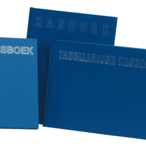 Office Kleurboek 1-Kolom 165x105mm Blauw 200vel