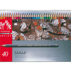 0666.340 - Caran d'ache Kleurpotlood Pablo Diverse Kleuren 40st