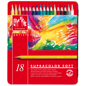 Caran d'asch Aquarelpotlood Supracolor Diverse Kleuren 18st