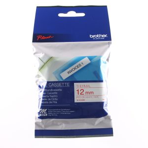 Brother Lettertape P-Touch 9mm 8m Wit Rood