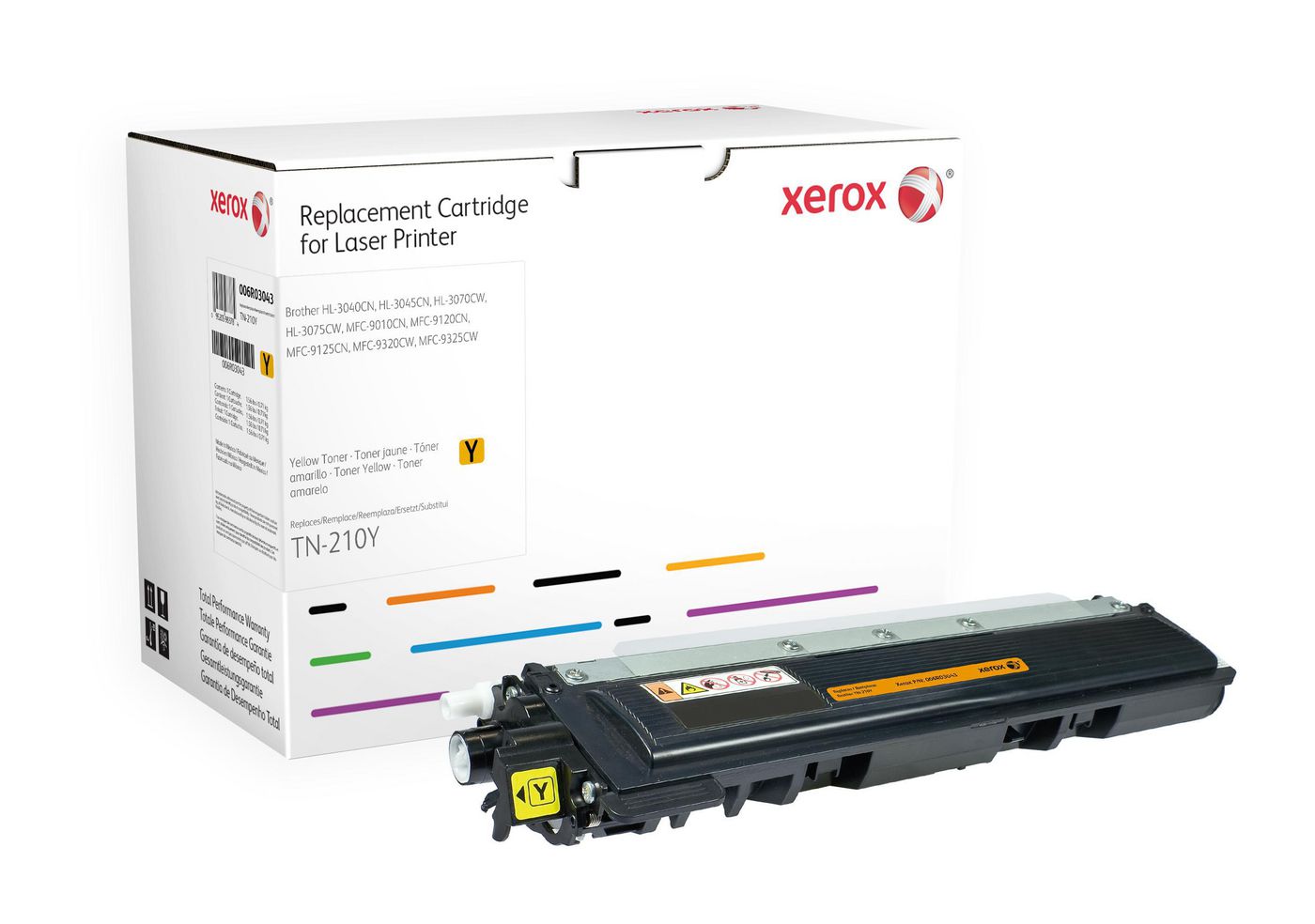 Xerox Toner Cartridge Yellow 1.600vel 1 Pack