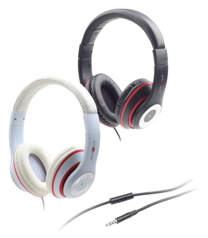 MHS-LAX-B - Gembird Headset met Microfoon Los Angeles Zwart