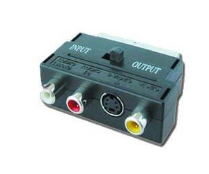 CCV-4415 - CableXpert Bi-directionele Adapter scart/rca/s-video