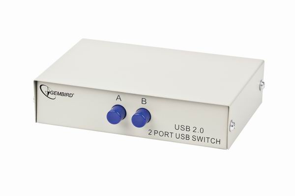 DSU-21 - Gembird USB-Switch Manual 2-Poorts