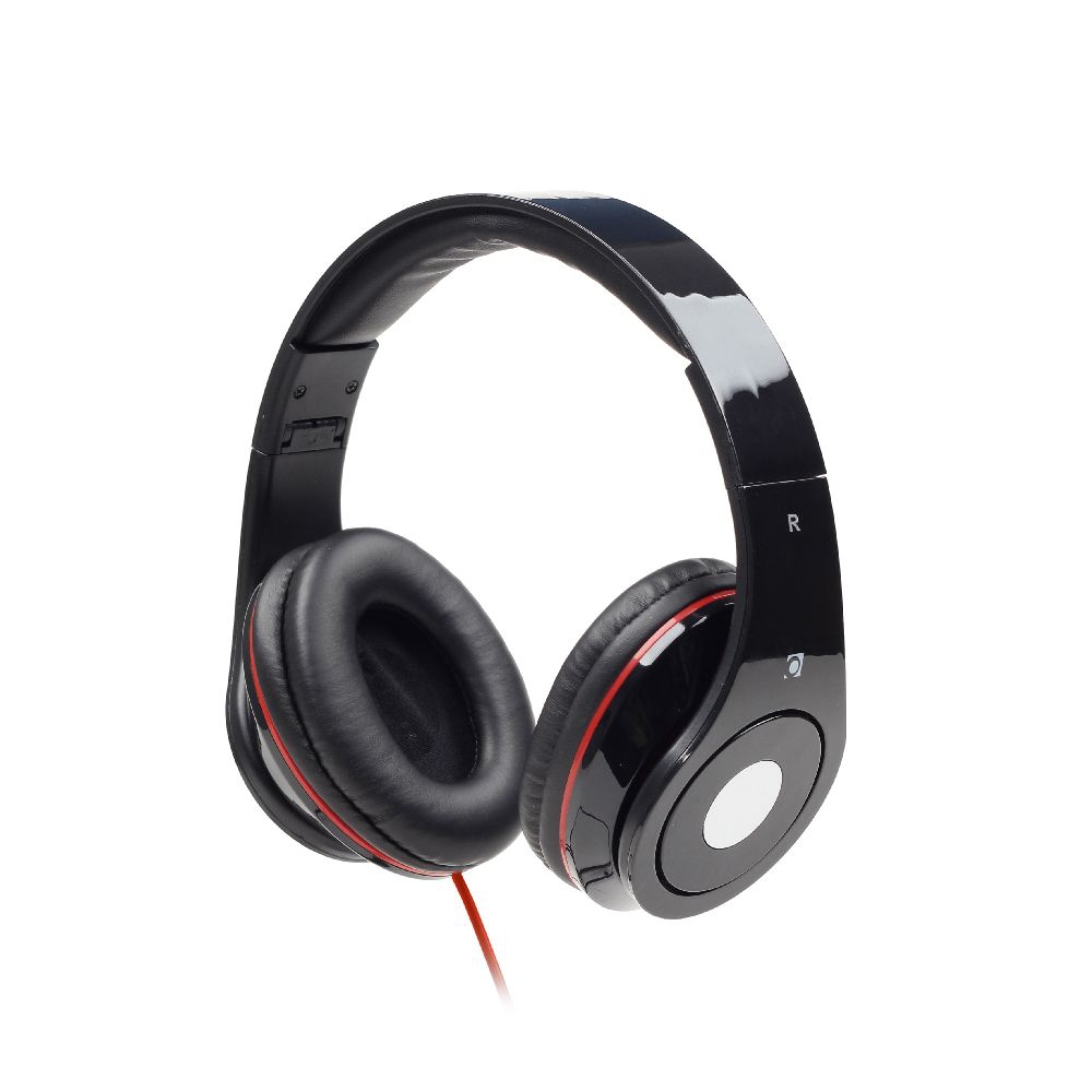 MHS-DTW-BK - GMB-Audio Headset met Microfoon Detroit Opvouwbaar Zwart
