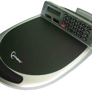 MP-UC1 - Gembird Muismat Station Ergo Zwart/Zilver