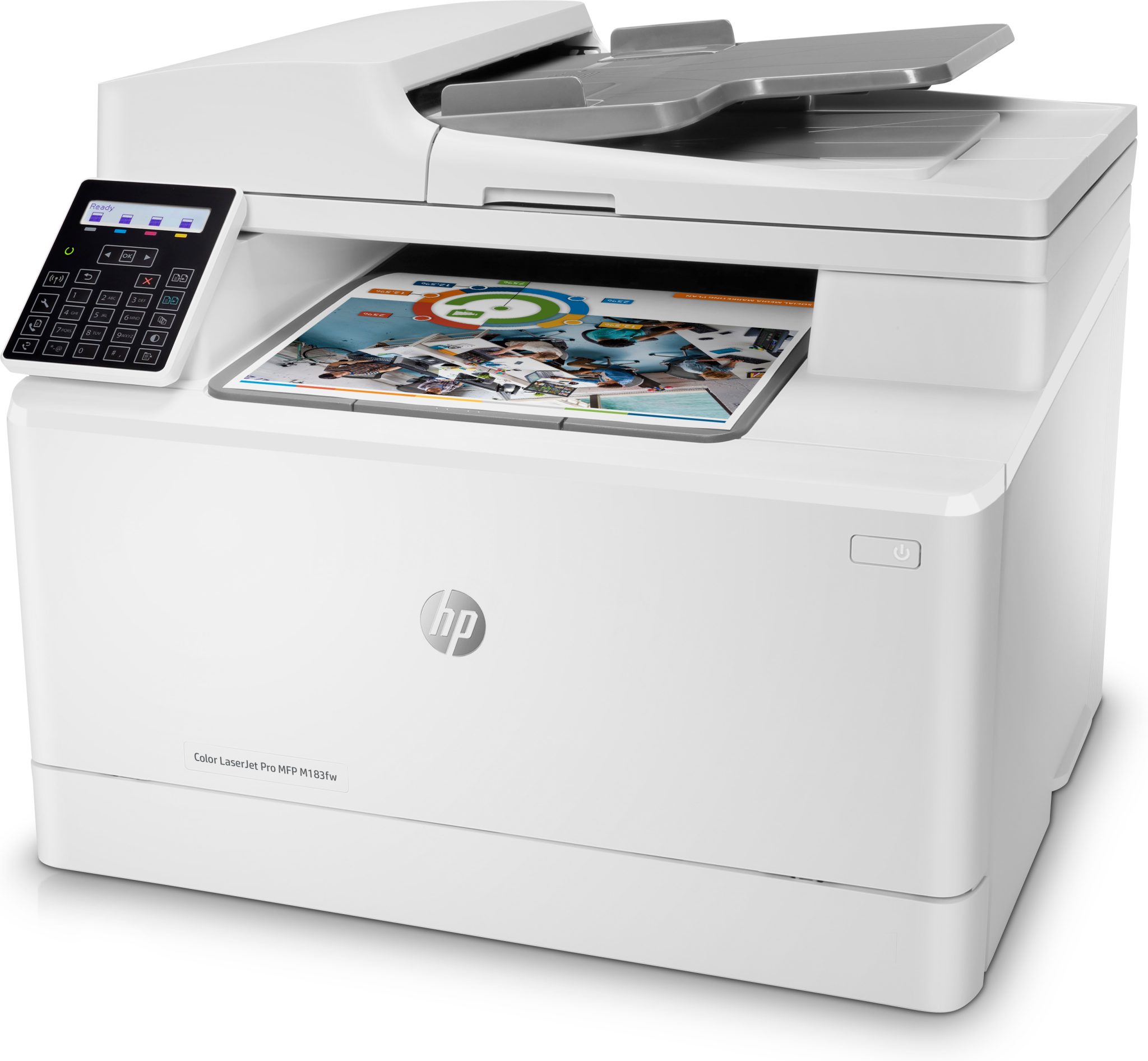 7KW56A - HP Color LaserJet M183fw A4 16ppm