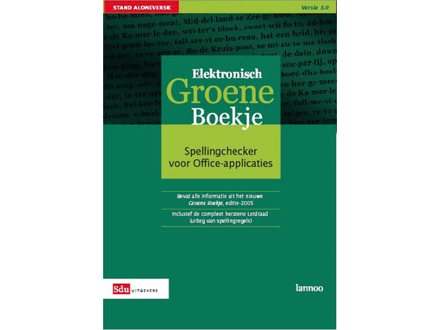 9789460772832 - Koenen Woordenboek Groene Boek Nederlandse Taal 1st