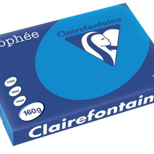 1015 - Clairfontaine Kopieerpapier A3 160g/m² Blauw 250vel