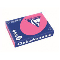 1017 - Clairfontaine Kopieerpapier A4 160g/m² Roze 250vel