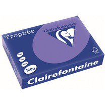 1018 - Clairfontaine Kopieerpapier A4 160g/m² Paars 250vel