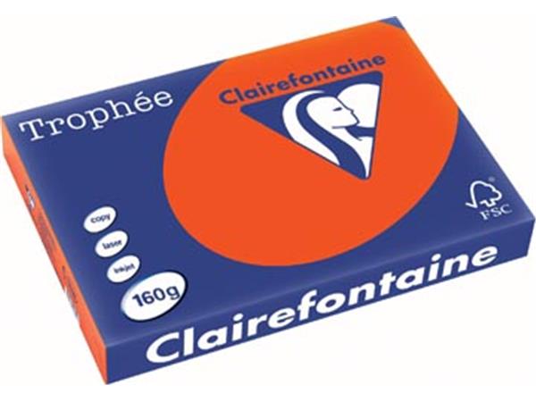 1031 - Clairfontaine Kopieerpapier A3 160g/m² Rood 250vel