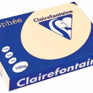 1101 - Clairfontaine Kopieerpapier A4 160g/m² Creme 250vel