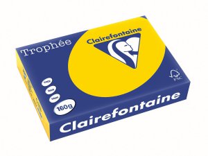 1103 - Clairfontaine Kopieerpapier A4 160g/m² Geel 250vel