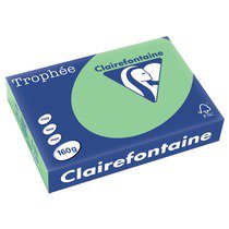 1120 - Clairfontaine Kopieerpapier A4 160g/m² Groen 250vel