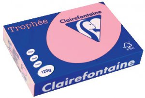 1210 - Clairfontaine Kopieerpapier A4 120g/m² Roze 250vel
