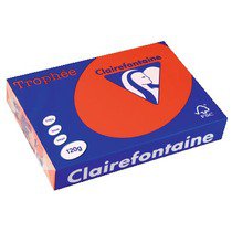 1227 - Clairfontaine Kopieerpapier A4 120g/m² Rood 250vel