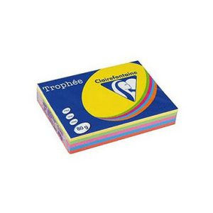 1704 - Clairfontaine Kopieerpapier A4 80g/m² Diverse Kleuren 500vel