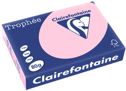 1771 - Clairfontaine Kopieerpapier A4 80g/m² Roze 500vel
