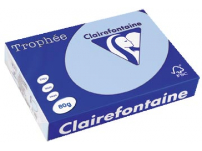 1798 - Clairfontaine Kopieerpapier A4 80g/m² Blauw 500vel
