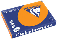 2880 - Clairfontaine Kopieerpapier A3 80g/m² Oranje 500vel
